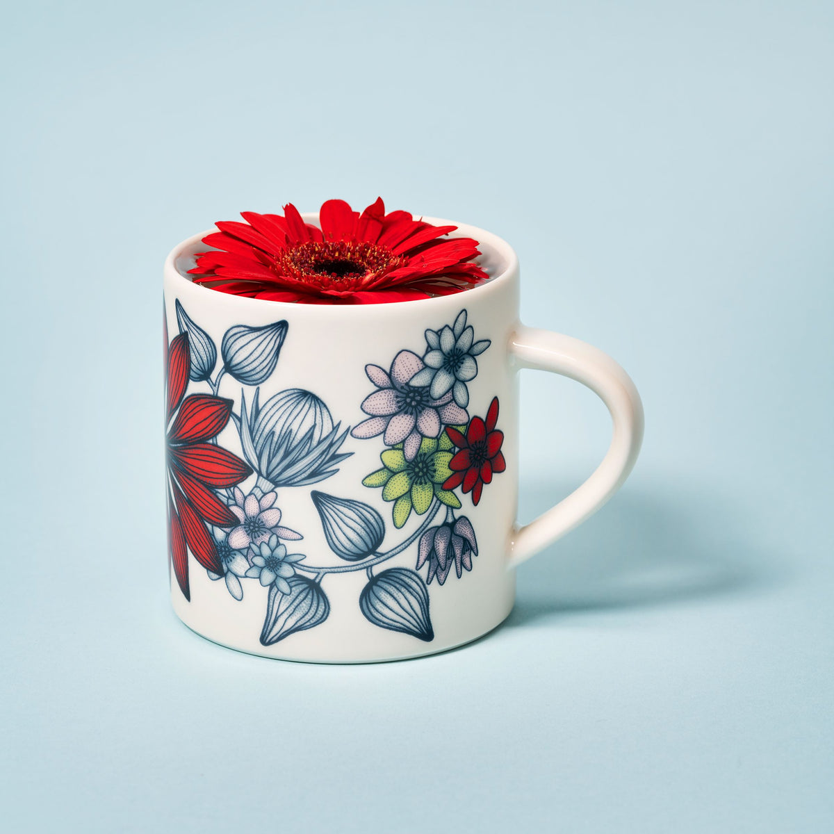 Runo mug 0,35L Kesäsäde - Runo mug 0,35L Summer ray