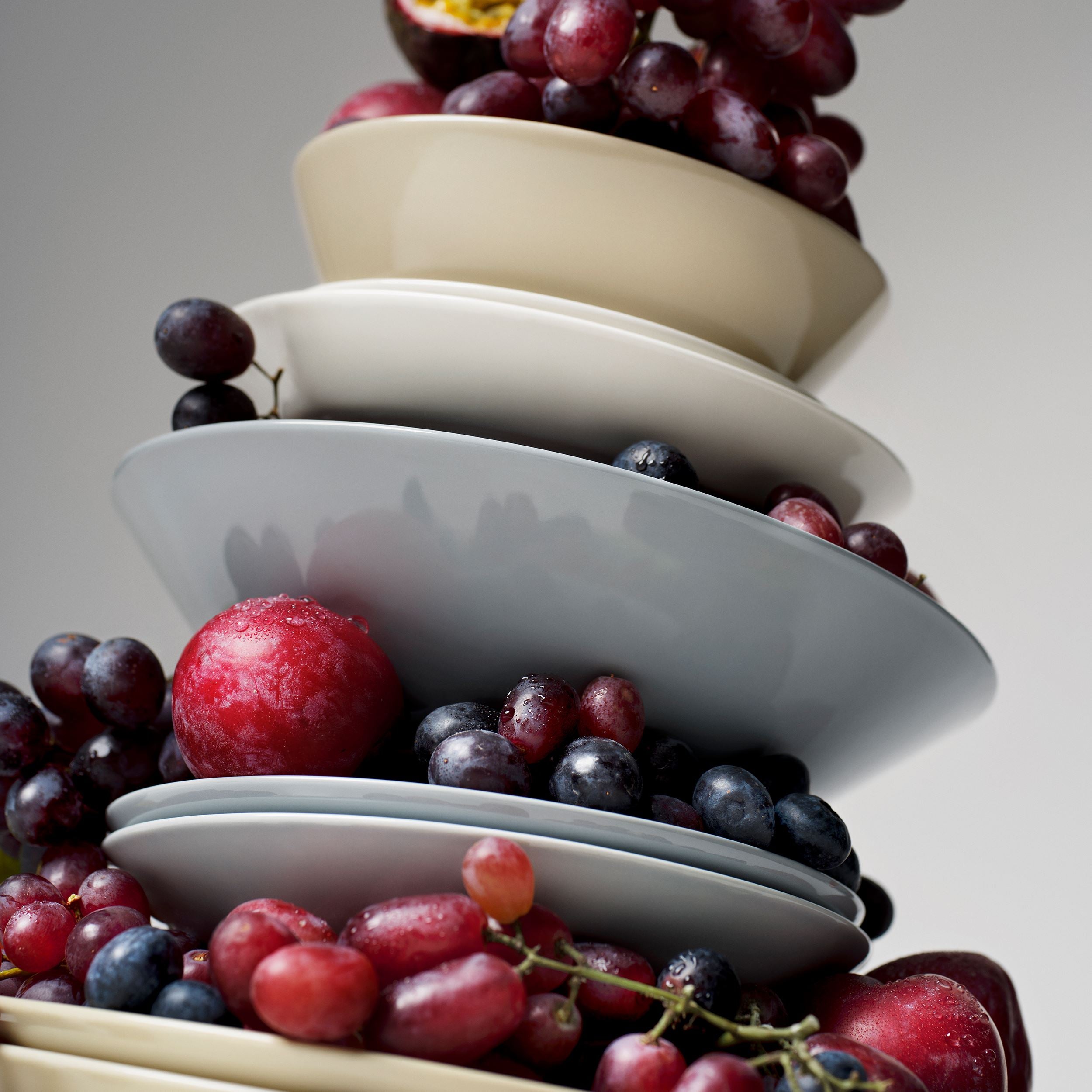  TEEMA 21センチプレート 4枚セット グレー Teema deep plate 21cm pearl grey | Iittala
