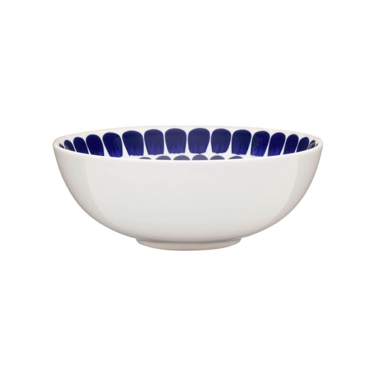 Tuokio plate deep 18cm cobalt blue