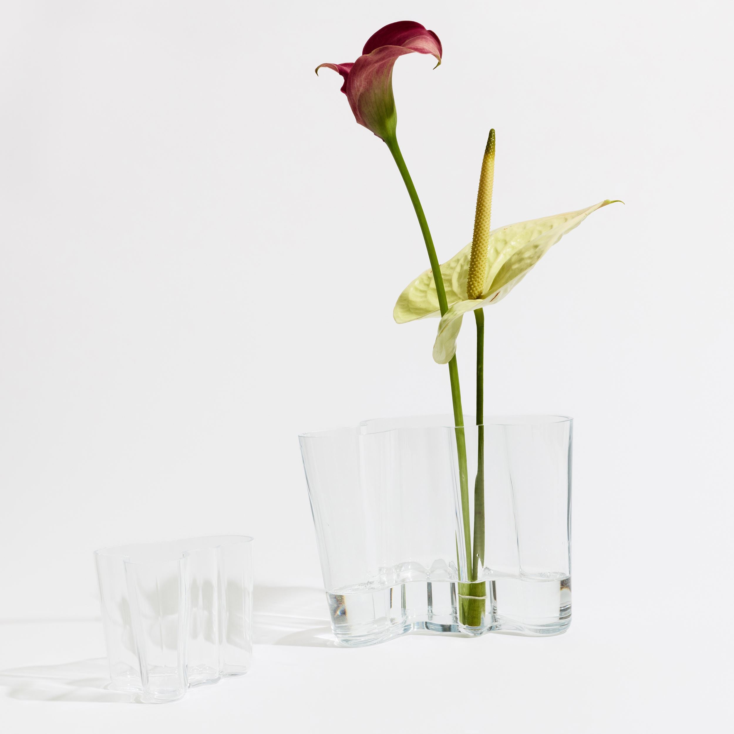 Alvar Aalto Collection vase 95mm clear | Iittala