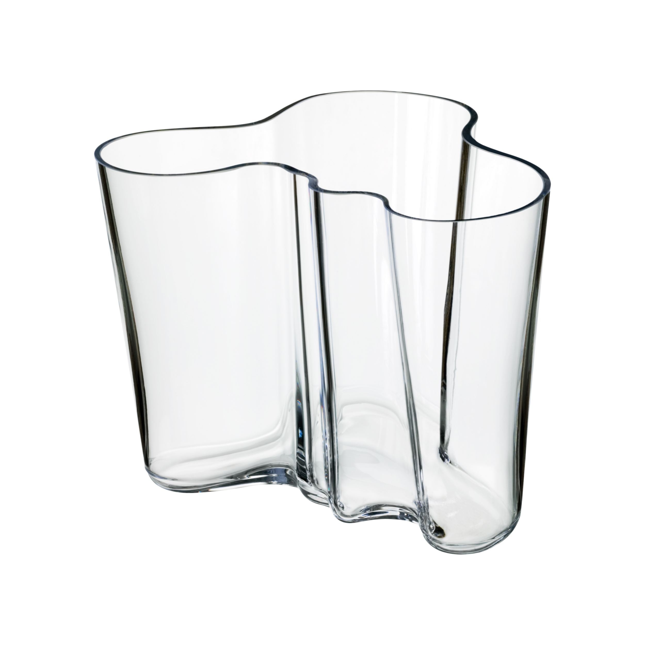 Alvar Aalto Collection vase 160mm clear | Iittala