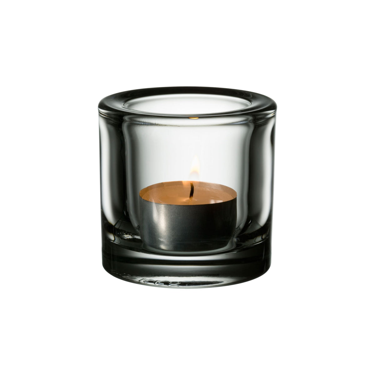 Kivi tealight candleholder 60mm clear - Kivi teal.candleh. 60mm clear