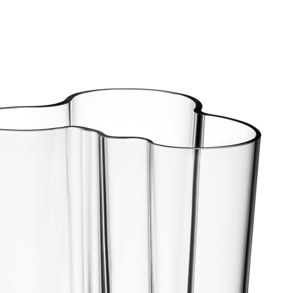 Aalto vase 201mm clear