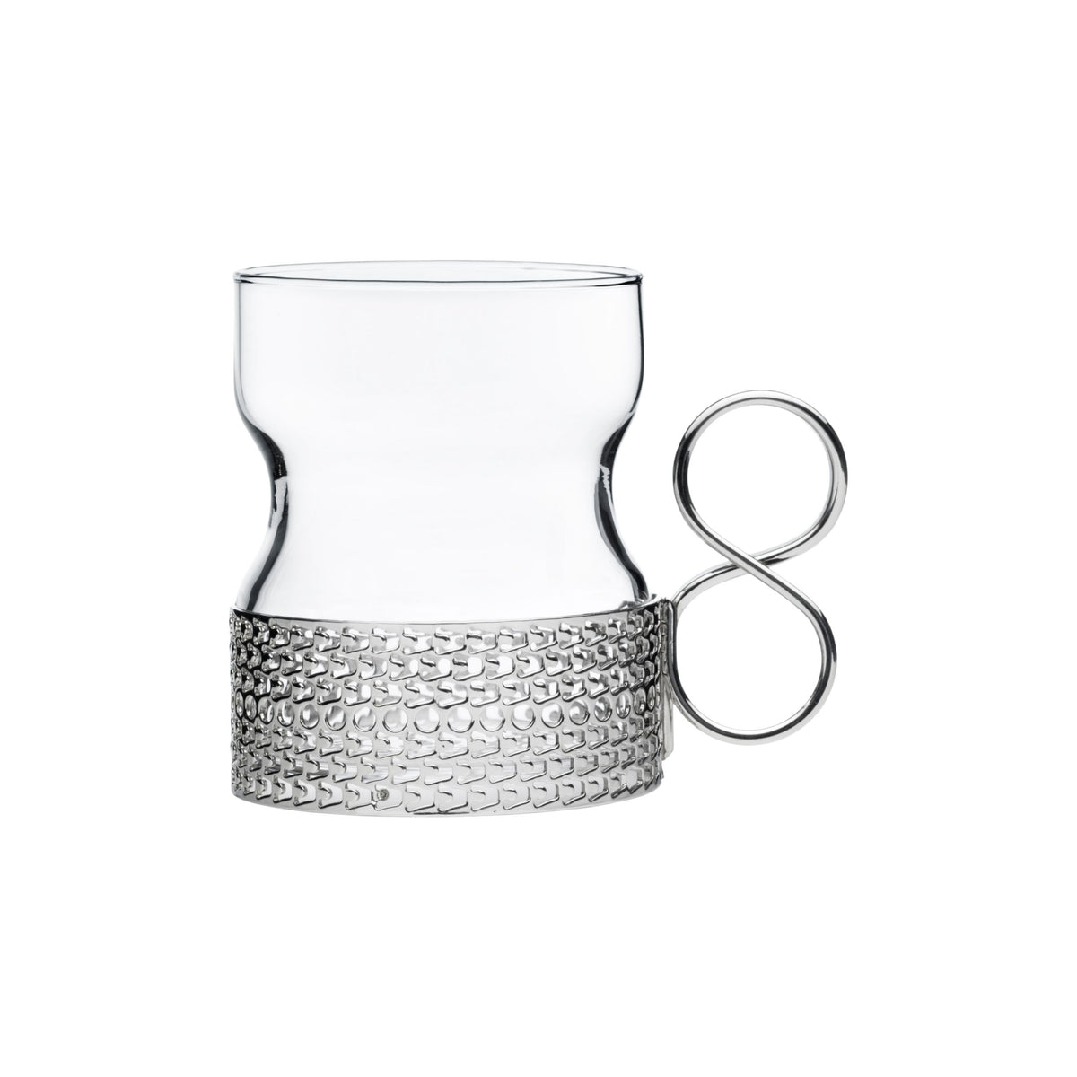 Tsaikka glass 23cl with holder 2pc