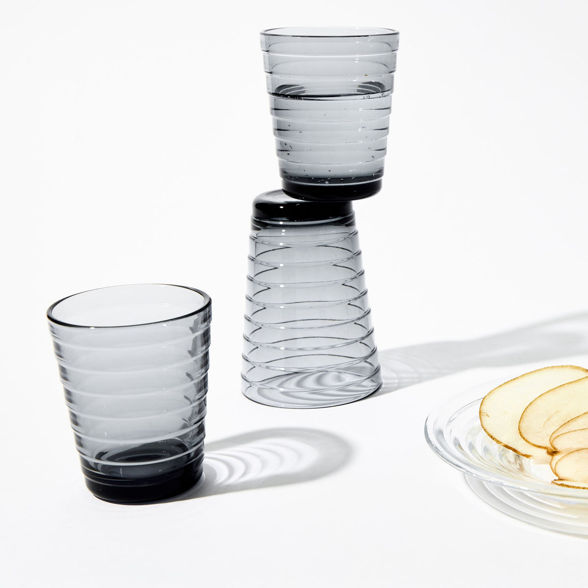 Aino Aalto tumbler 22cl grey 2-pack - Aino Aalto tumbler 22cl grey 2pc