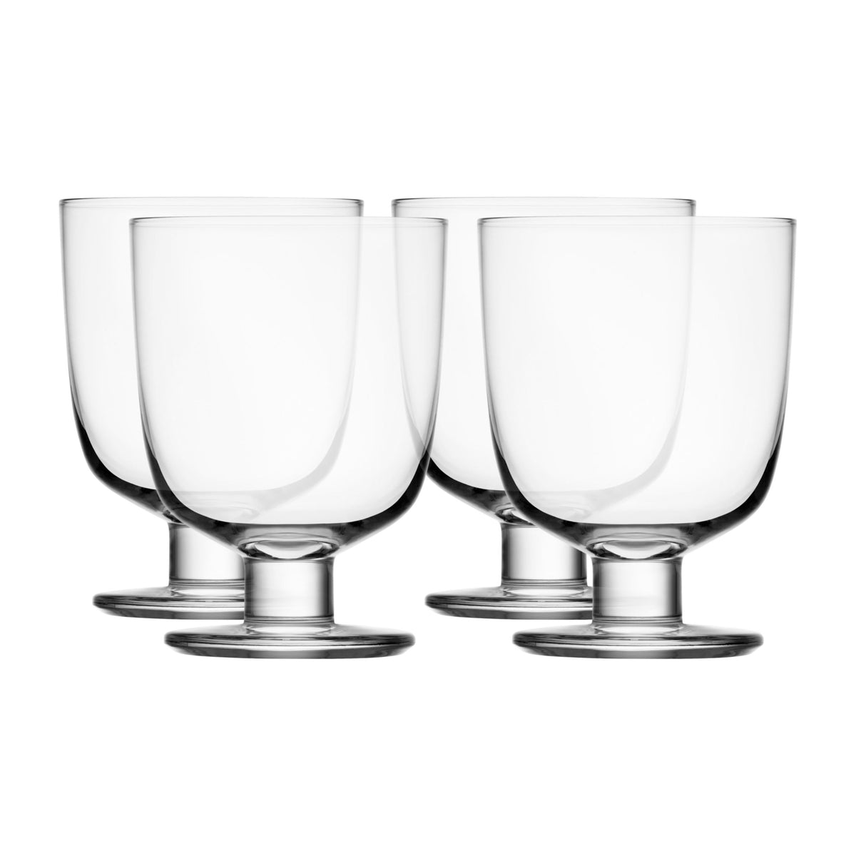 Lempi glass 34cl clear 4pc