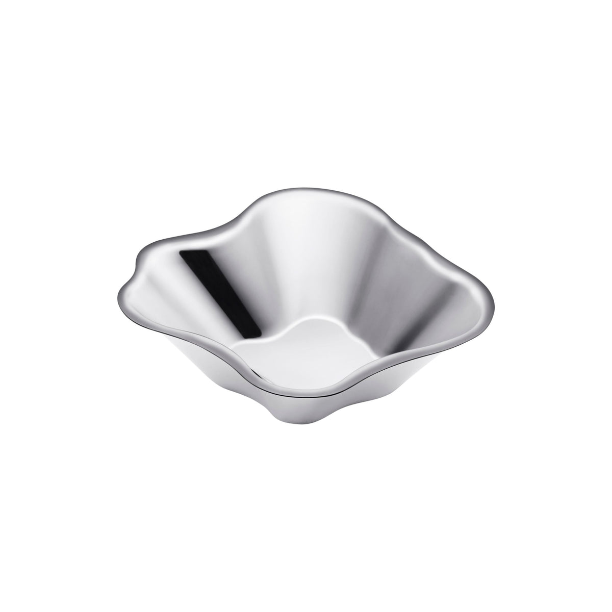 Alvar Aalto Collection schaal 182x50mm roestvrij staal - Aalto bowl 182x50mm stainless steel