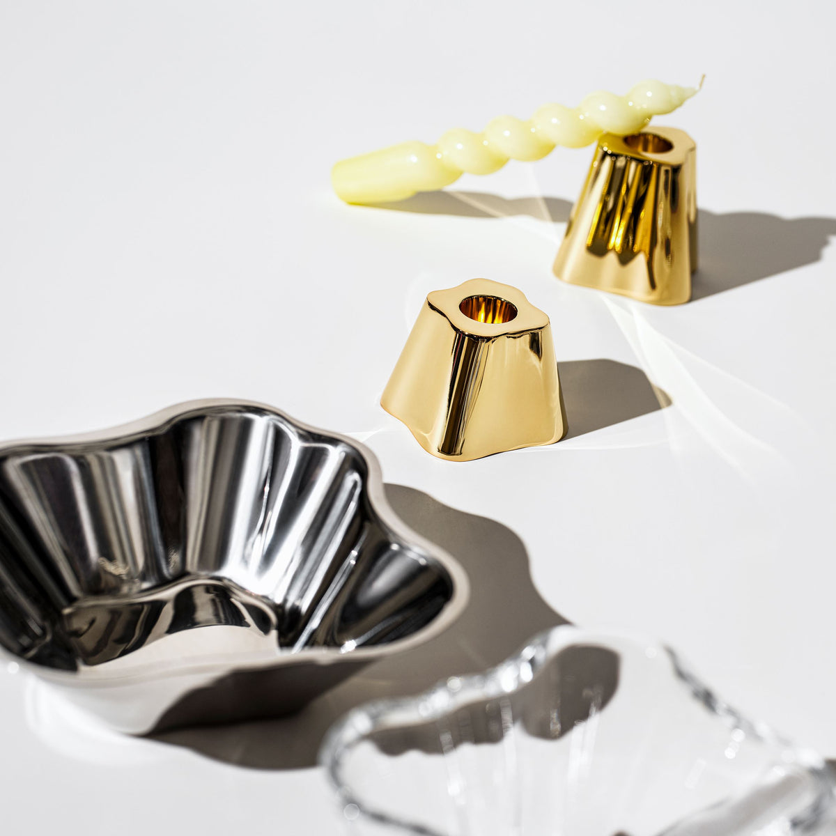 Alvar Aalto Collection schaal 182x50mm roestvrij staal - Aalto bowl 182x50mm stainless steel