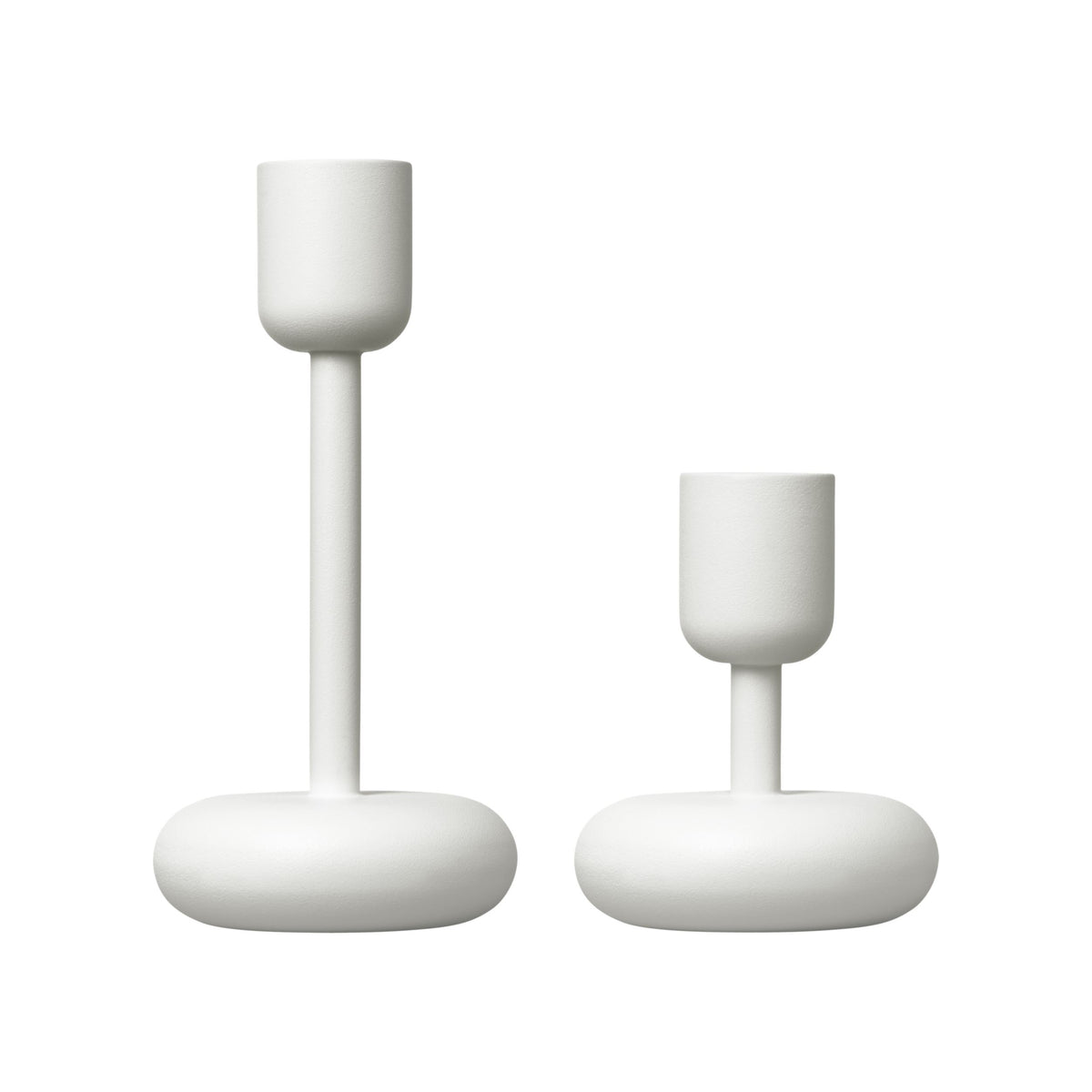 Nappula kaarsenstandaard wit big and small - Nappula candleholder white big and small