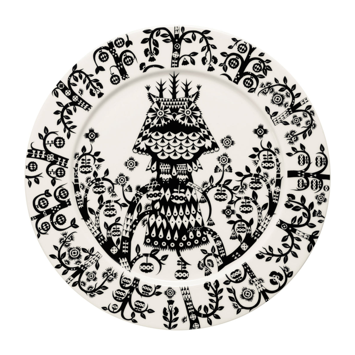 Taika plate 27cm black