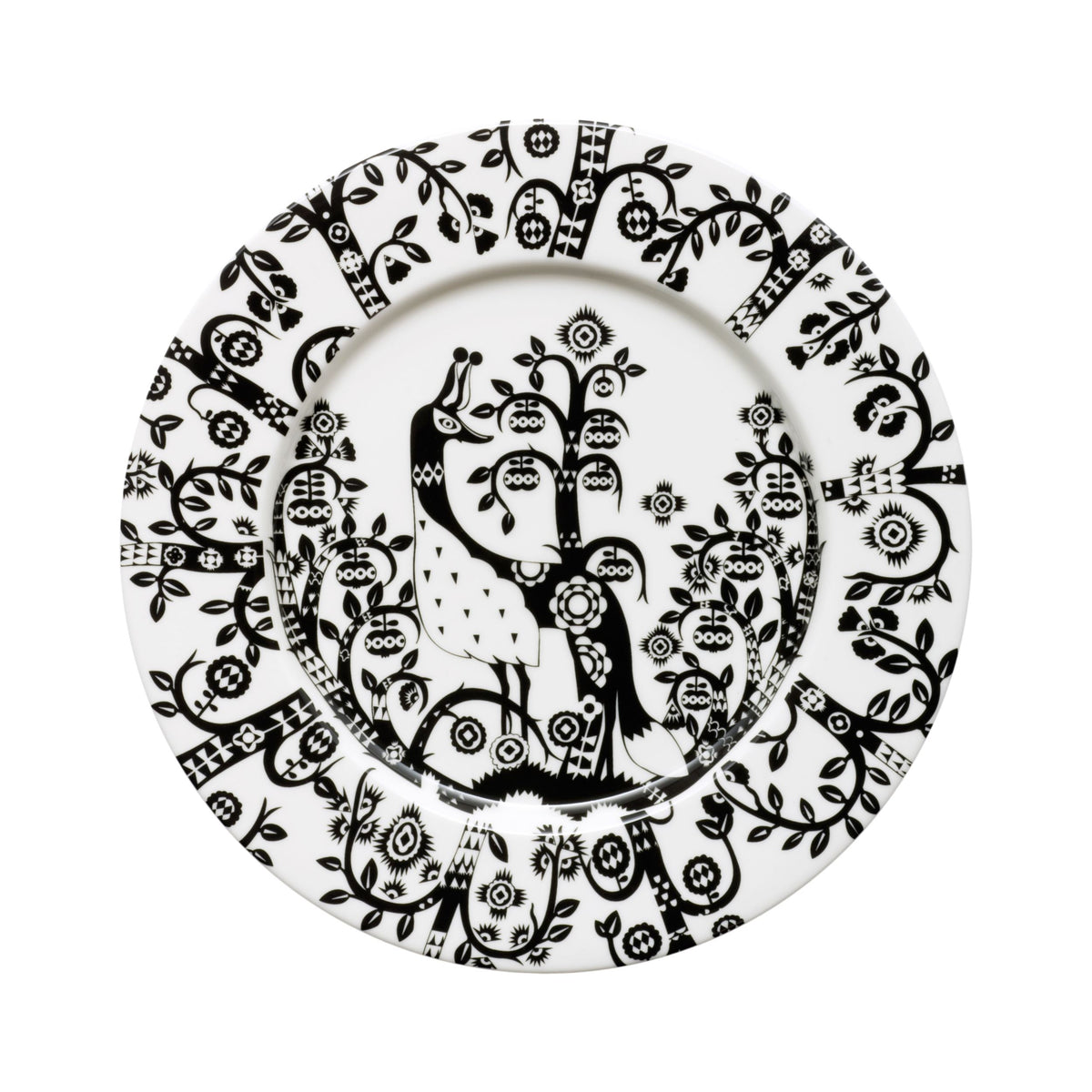 Taika bord 22cm zwart - Taika plate 22cm black