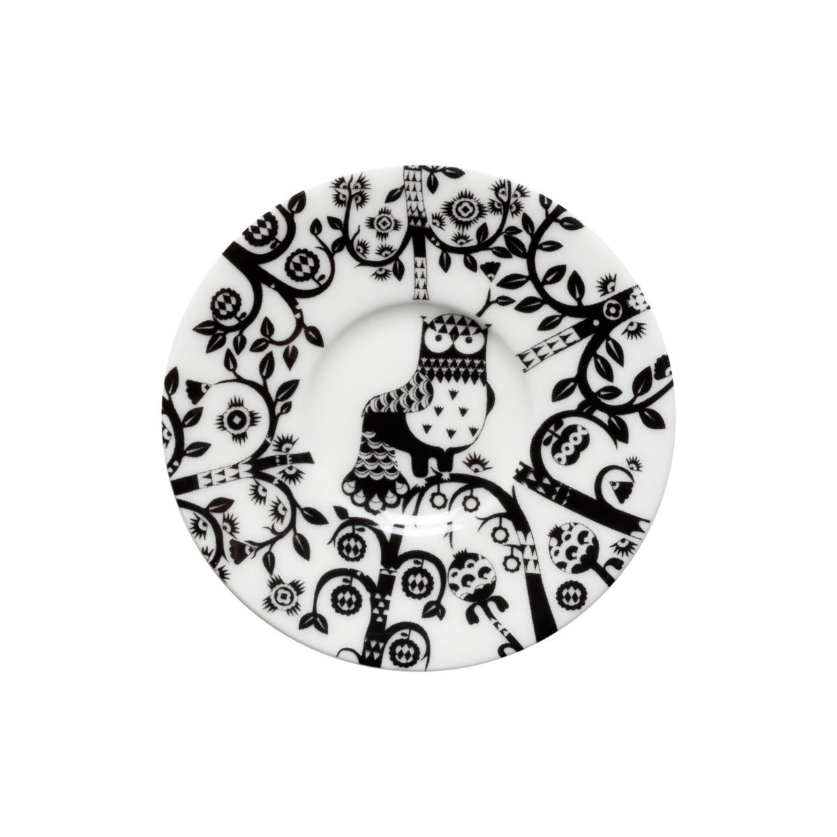 Taika vati 11cm musta - Taika saucer 11cm black
