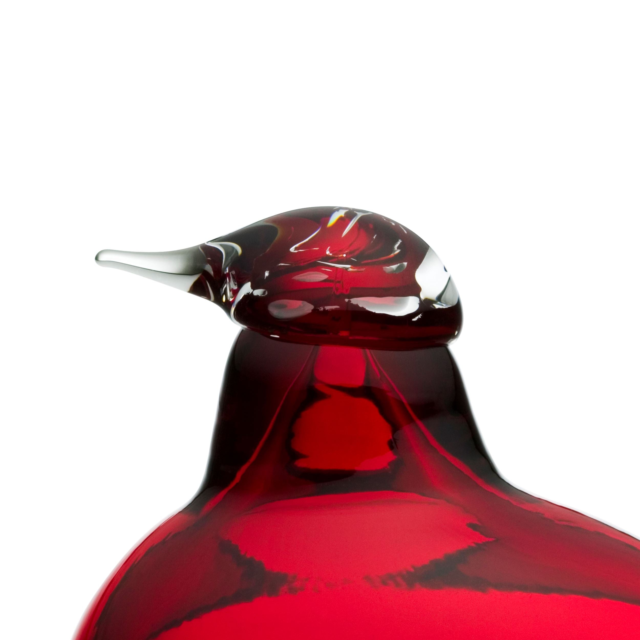 Birds by Toikka Little Tern Cranberry | Iittala