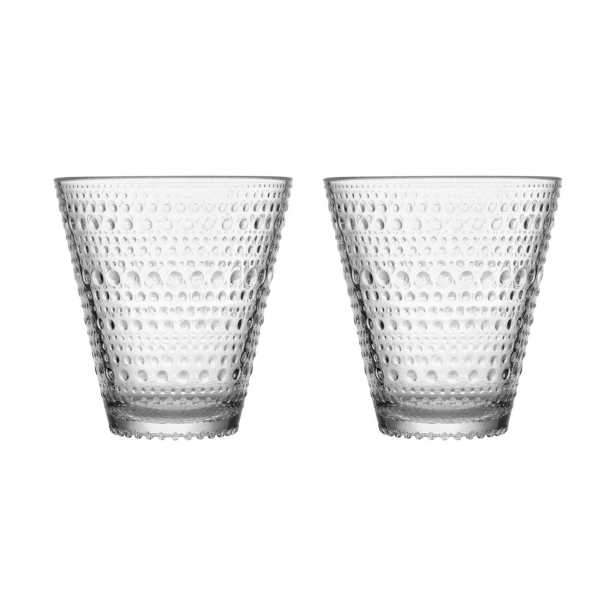 Kastehelmi tumbler 30cl clear 2pcs - Kastehelmi tumbler 30cl clear 2pc