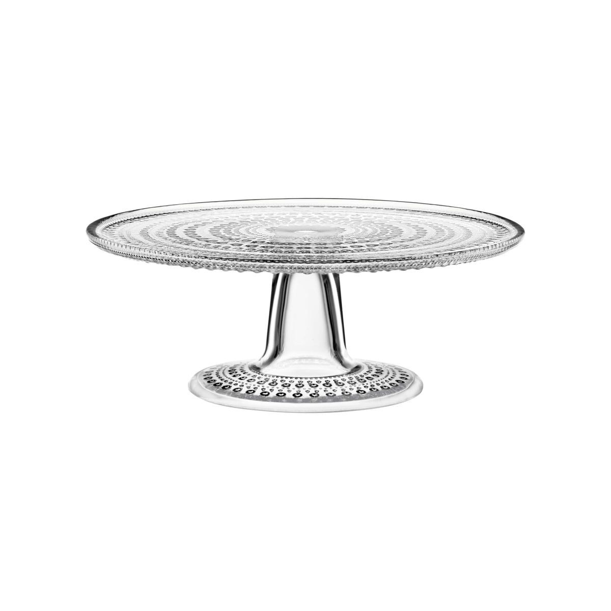 Kastehelmi cake stand 240mm clear