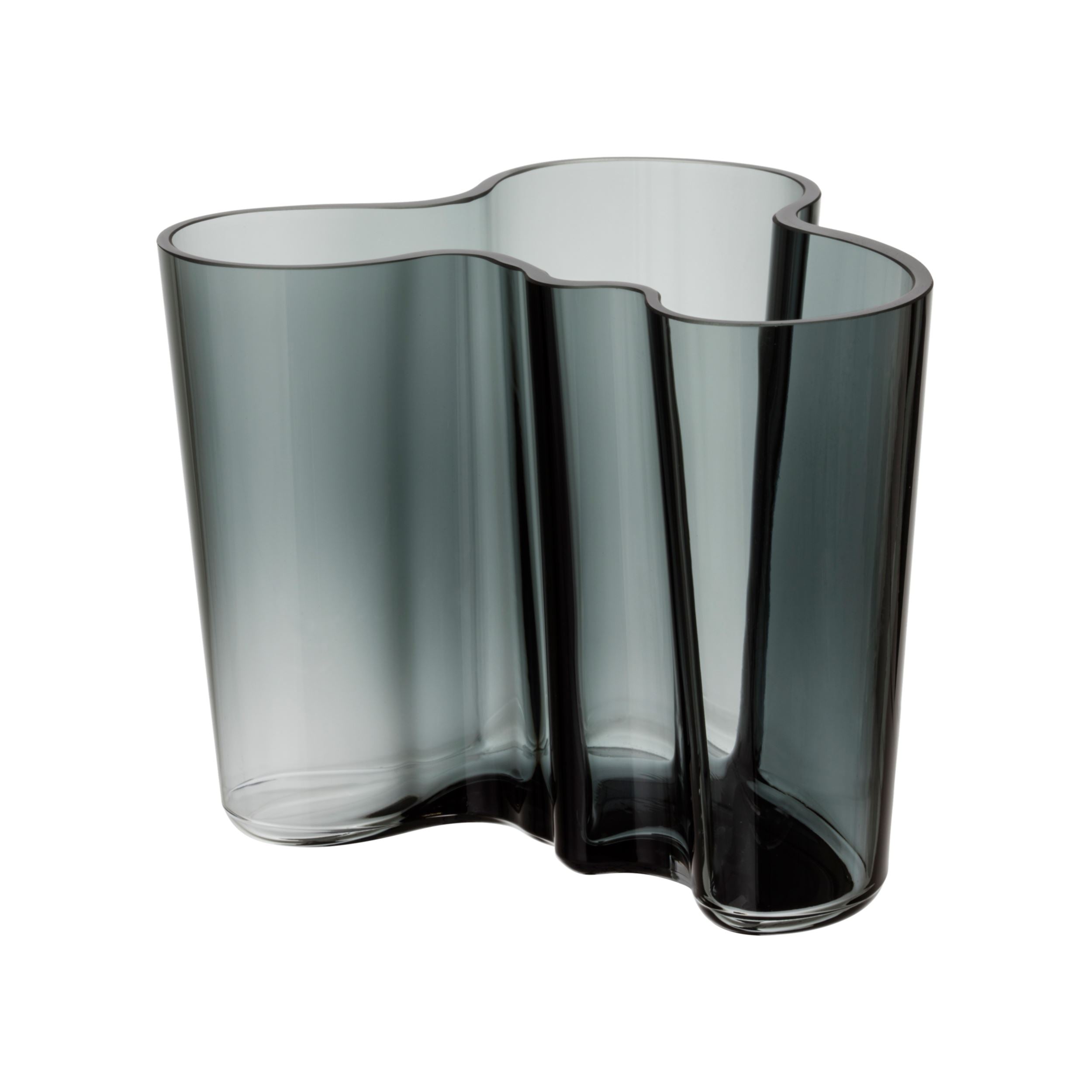  Aalto ベース160 ダークグレー Alvar Aalto Collection vase 160mm dark grey | Iittala