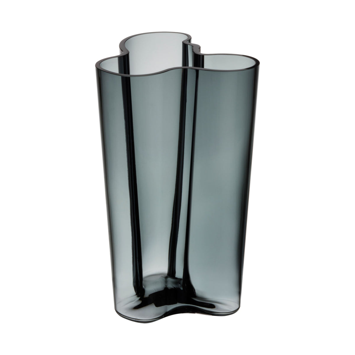 Alvar Aalto Collection vase 251mm dark grey