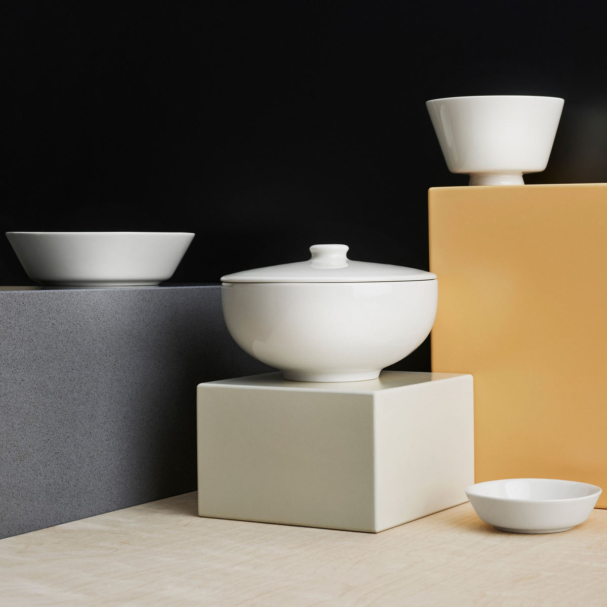 Teema Tiimi schaal 9cm wit - Teema Tiimi dish 9cm white