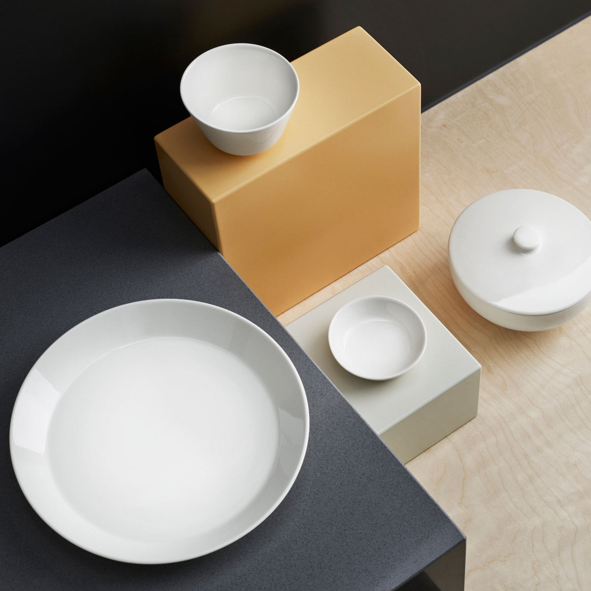 Teema Tiimi schaal 9cm wit - Teema Tiimi dish 9cm white