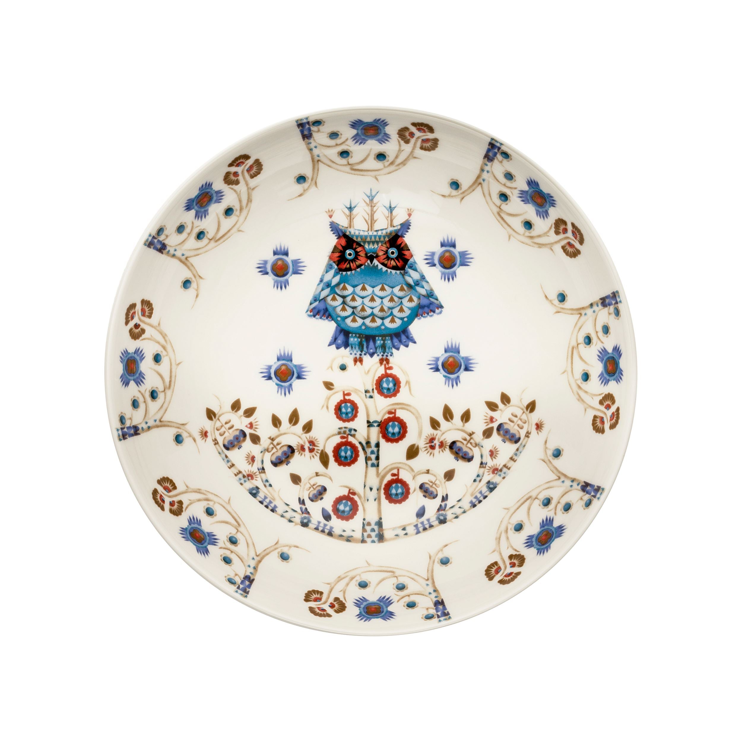 Taika plate deep 20cm deco white | Iittala