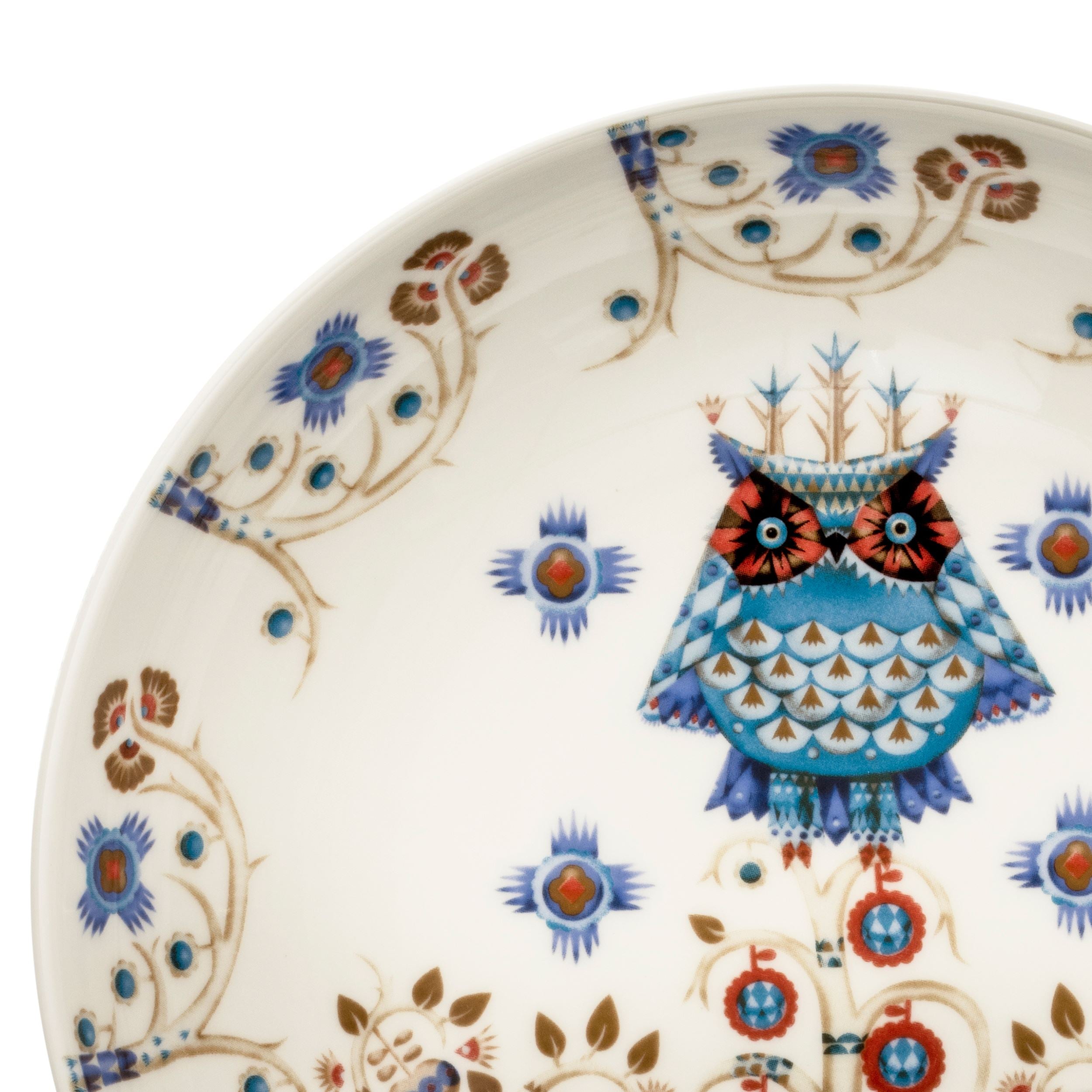 Taika plate deep 20cm deco white | Iittala