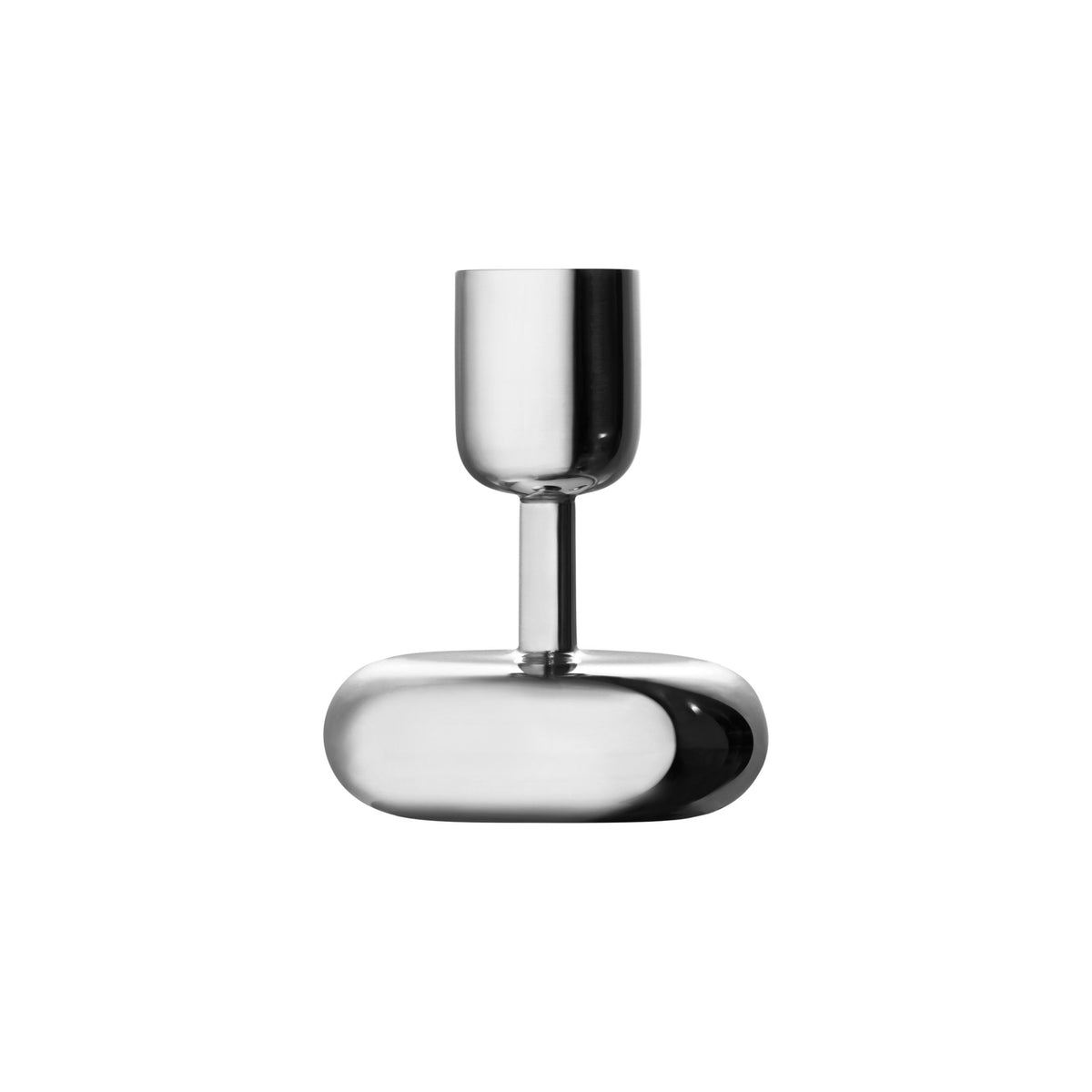 Nappula ljusstalke 107mm steel