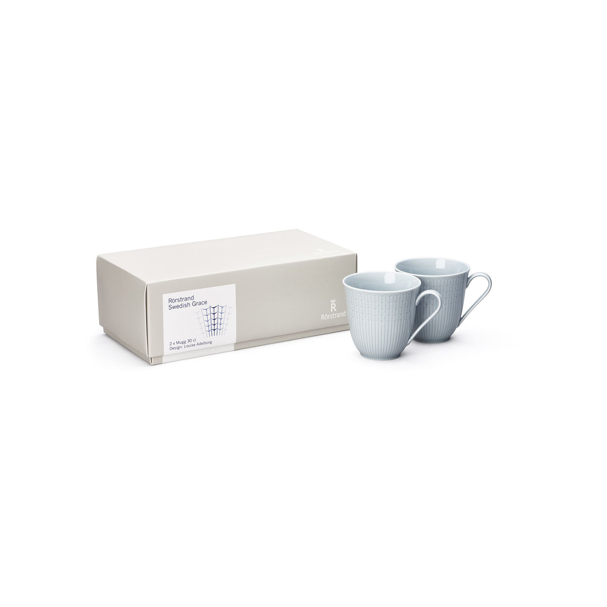 Swedish Grace Mugg 30 cl is 2-pack - SWGR mug 30cl ice 2pc