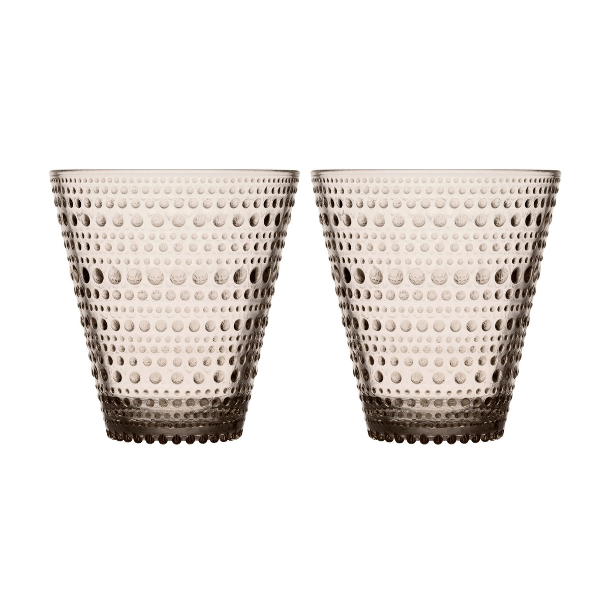 Kastehelmi Glas 30cl leinen 2Stk - Kastehelmi tumbler 30cl linen 2pc