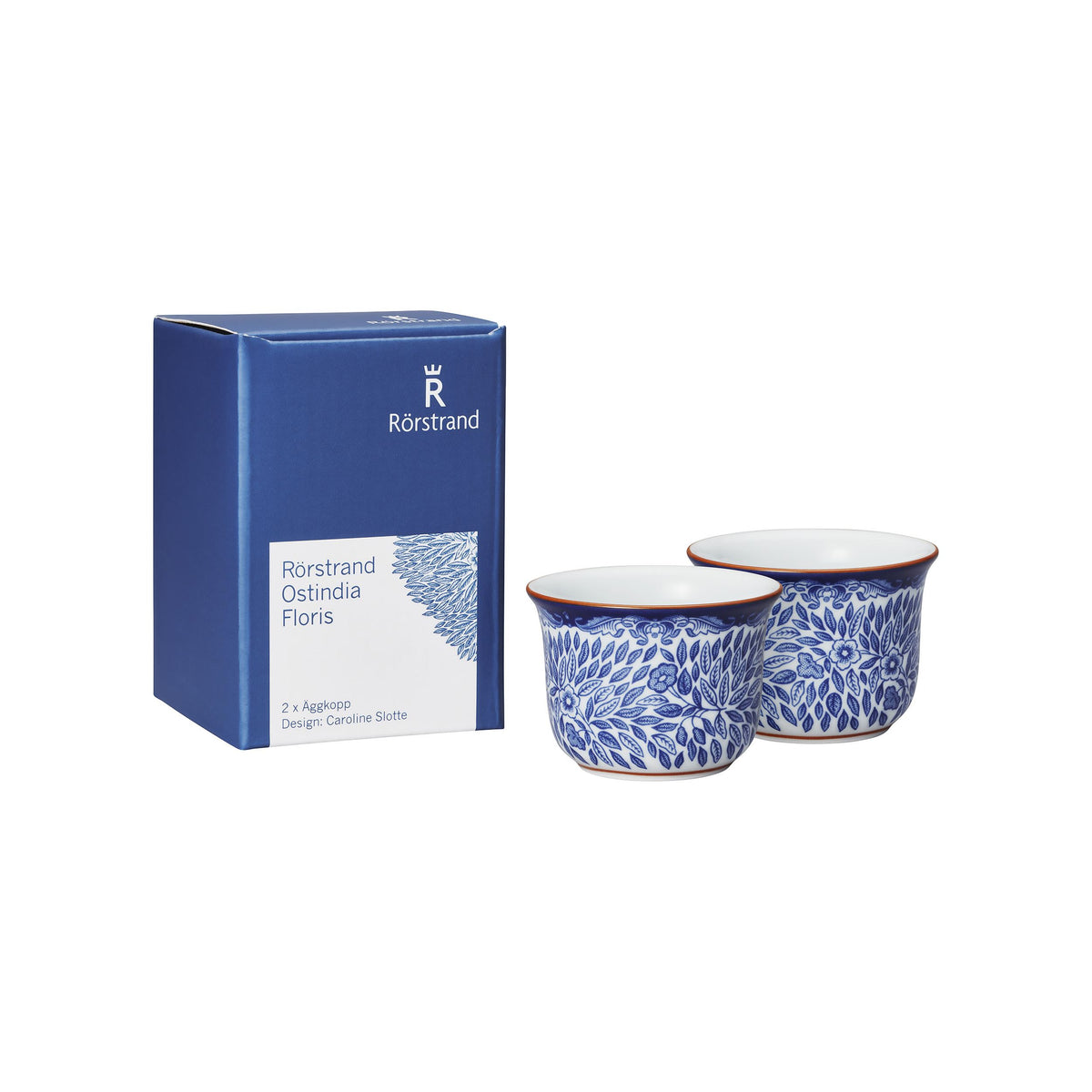 Ostindia Floris Äggkopp 4 cl 2-pack - Ostindia Floris egg cup 2pc