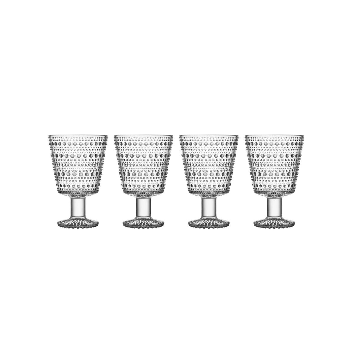 Kastehelmi Glas 26cl klar 4Stk