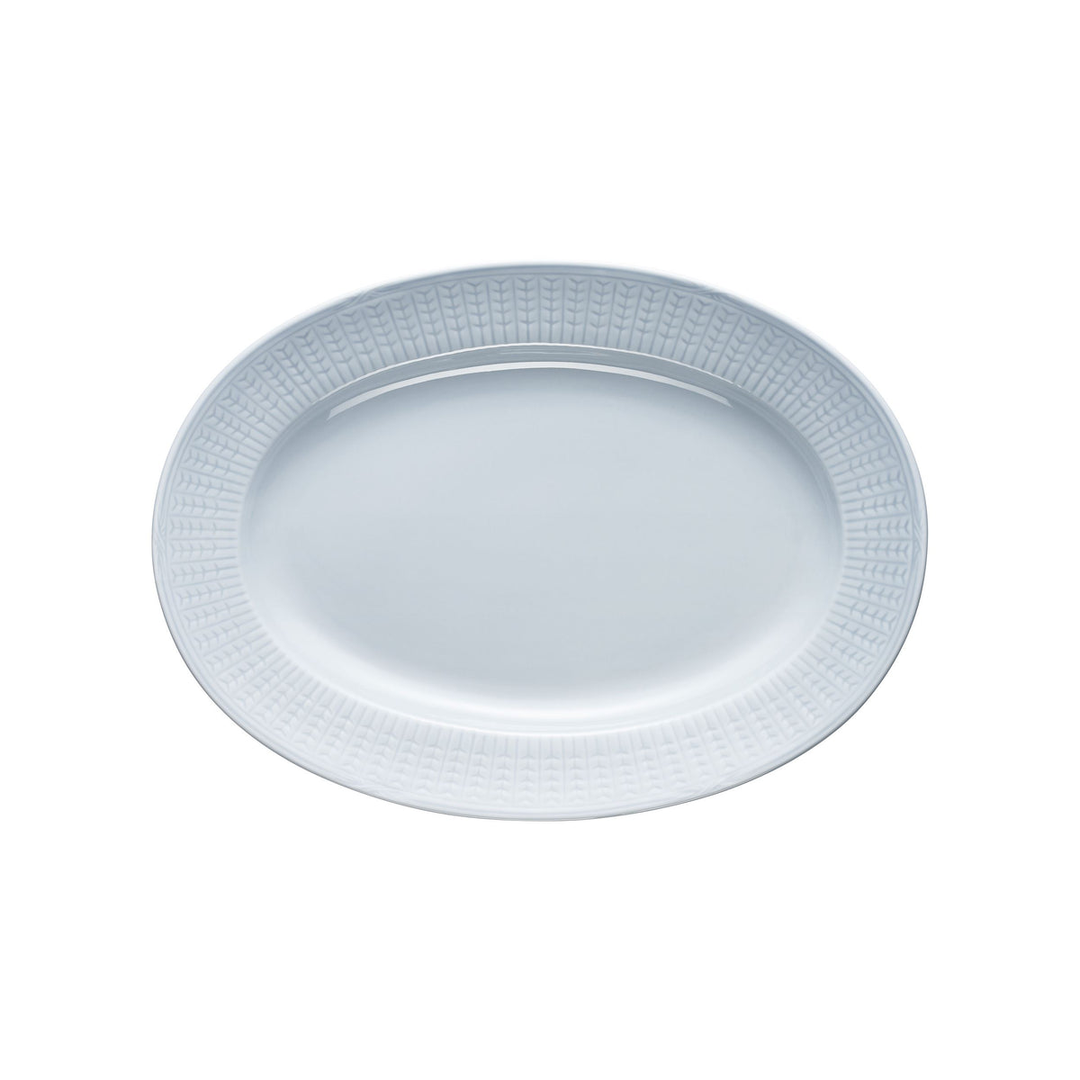Swedish Grace fat oval 32cm is - SWGR dish oval 32cm ice