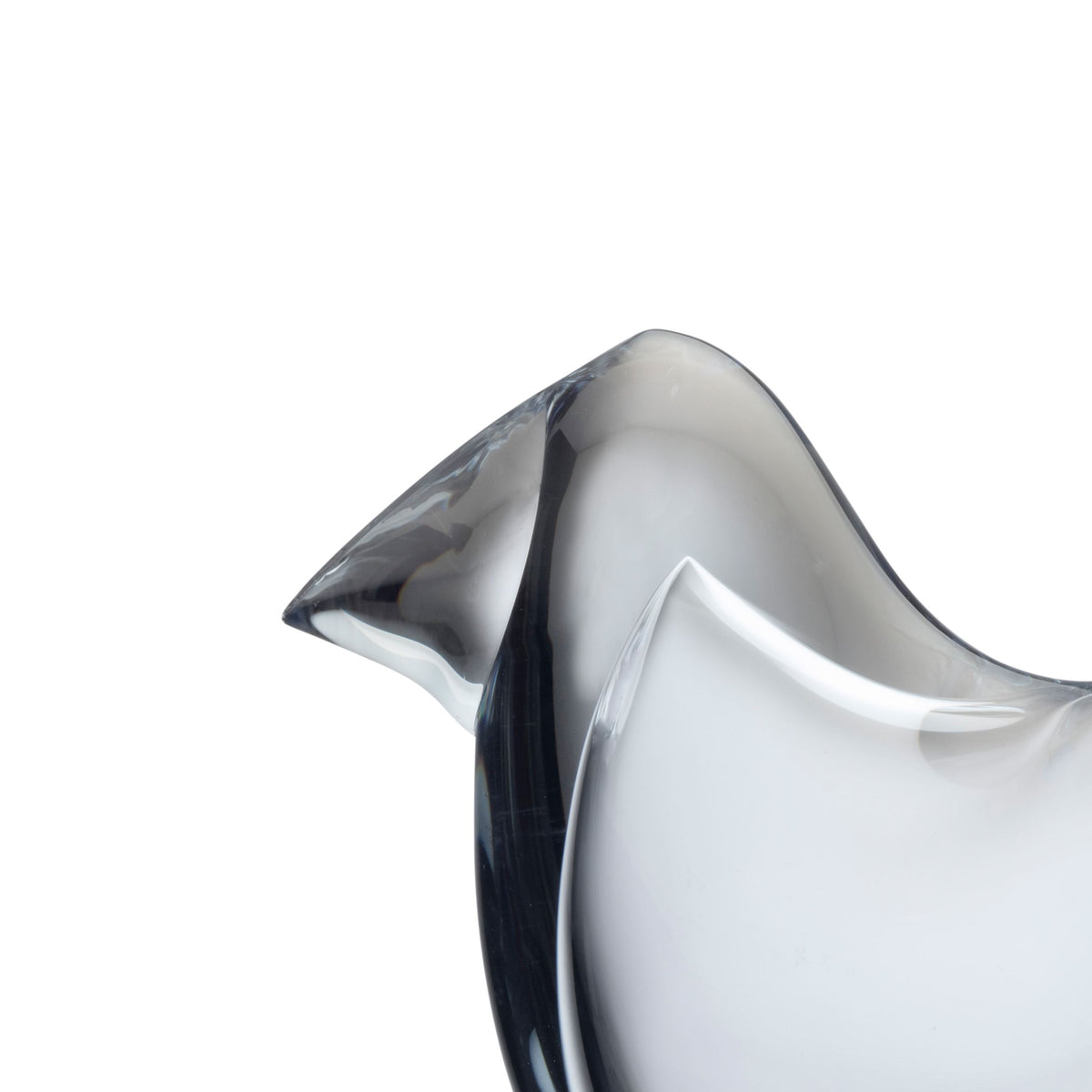 Birds by Toikka flycatcher 95x60mm recirculated glass - BBT Flycatcher 95x60mm recirc. glass