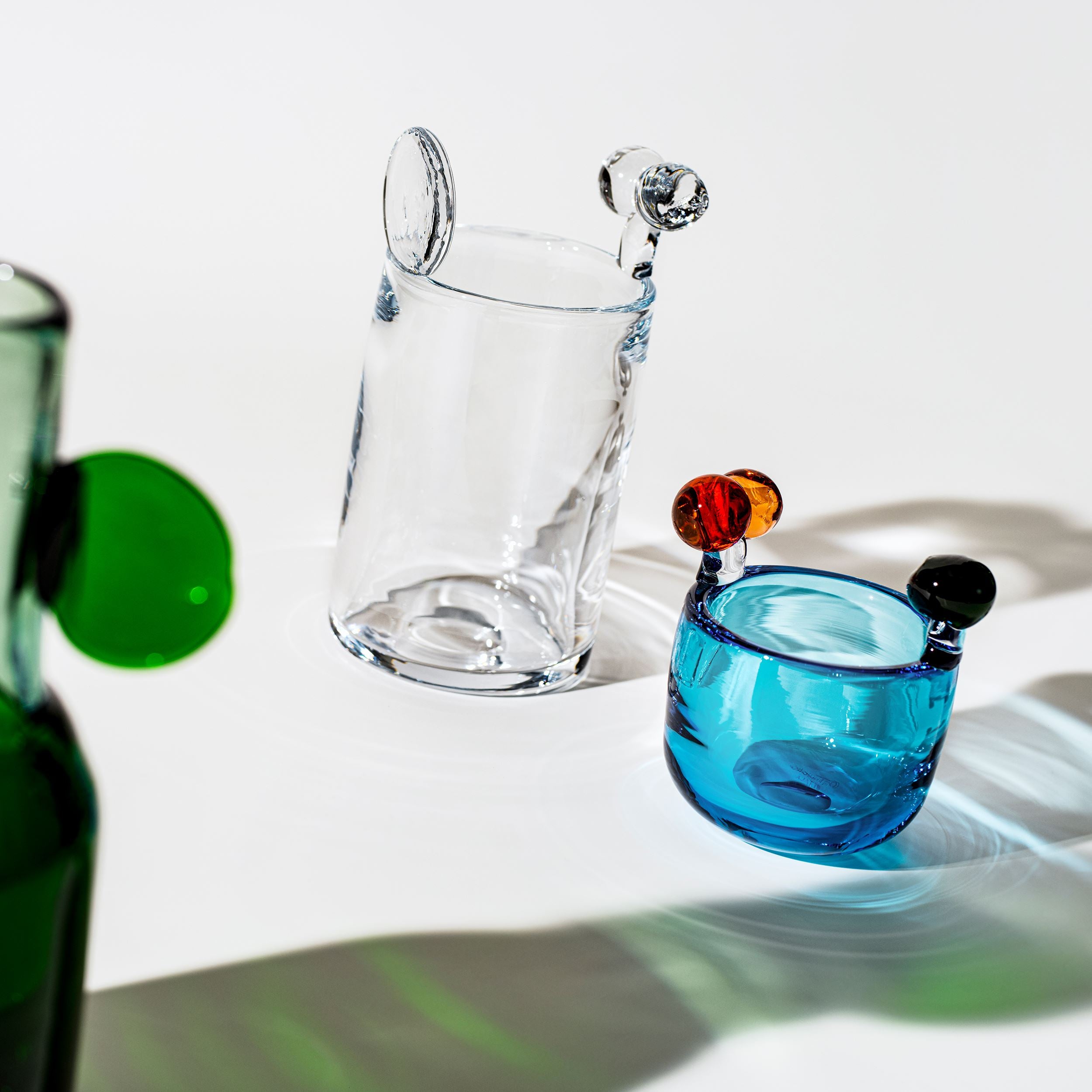 PomPom Vase 90mm himmelblau | Iittala