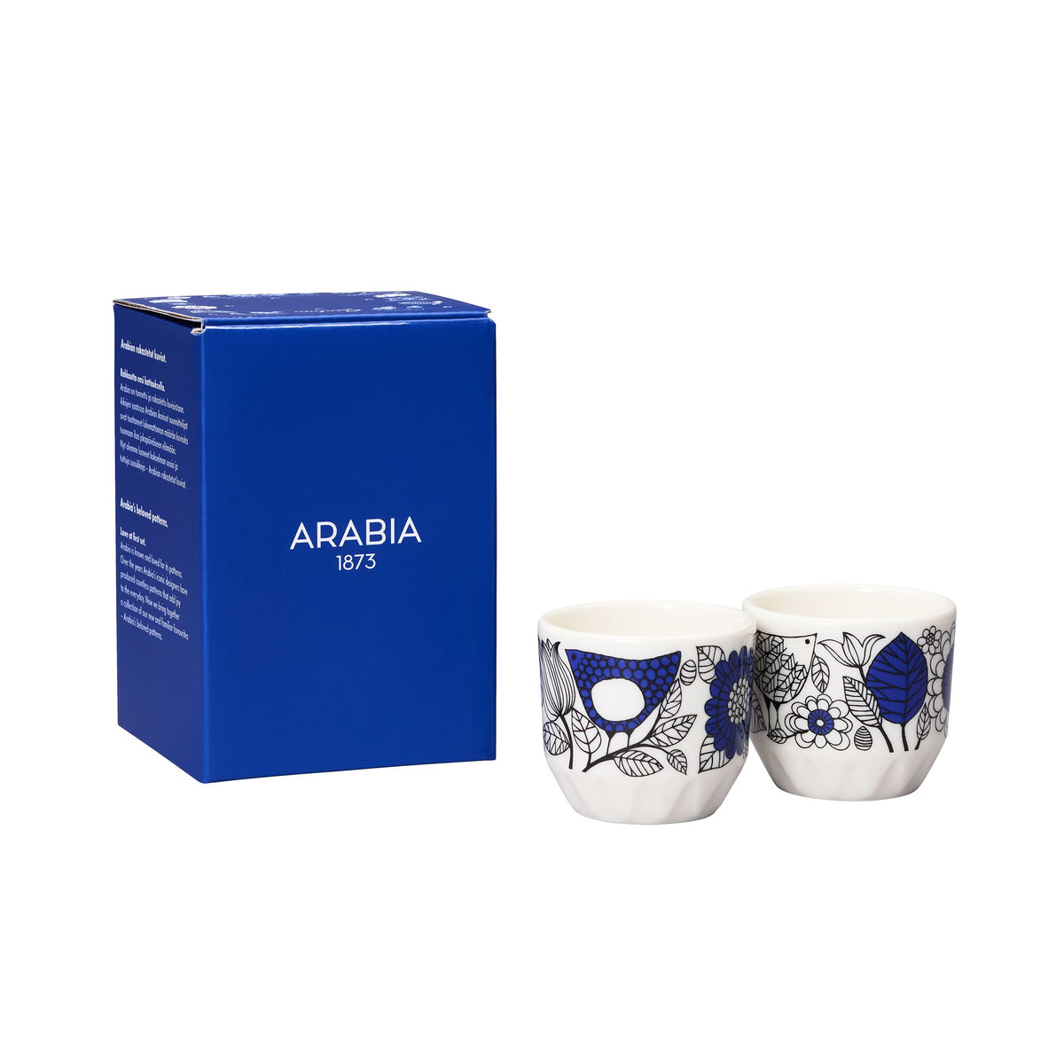 Pastoraali egg cup 4cl 2pcs - Pastoraali egg cup 4cl 2-pack
