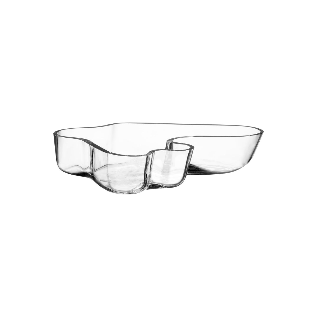 Alvar Aalto -kokoelma malja 262x50mm kirkas - Aalto bowl 262x50mm clear