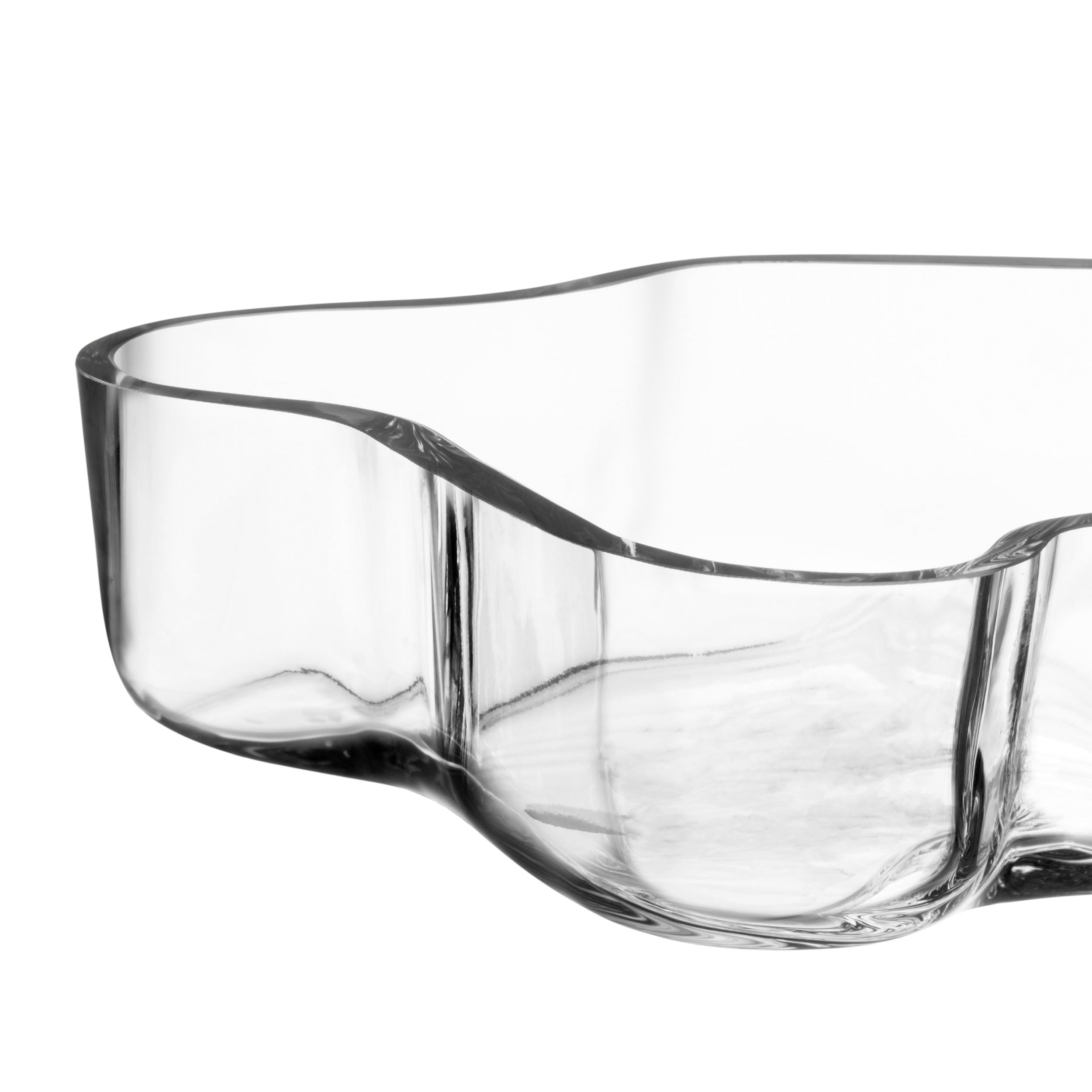 Alvar Aalto Collection bowl 262x50mm clear | Iittala