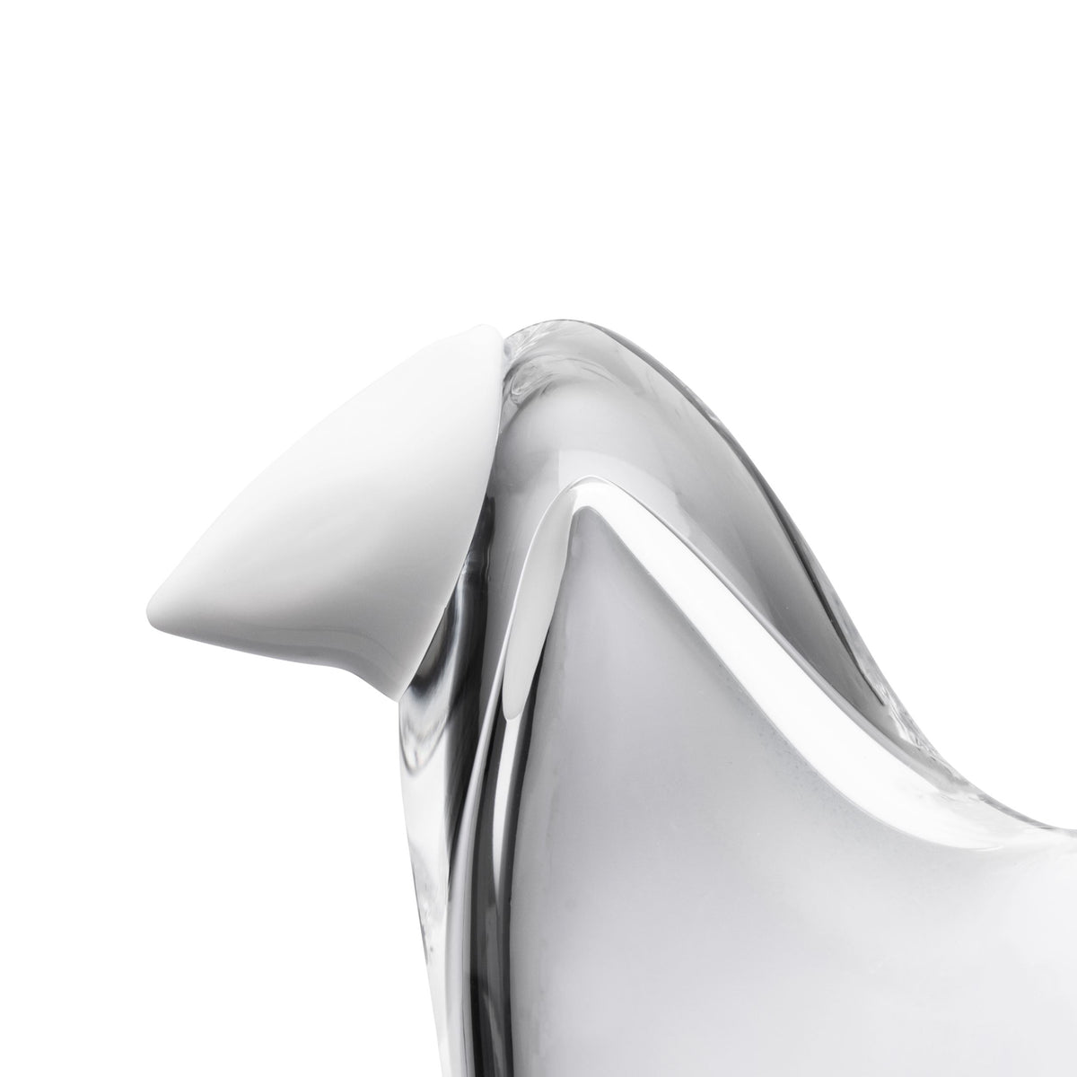 Birds by Toikka sieppo 95x60mm kirkas-valkoinen - BBT Flycatcher 95x60mm clear-white