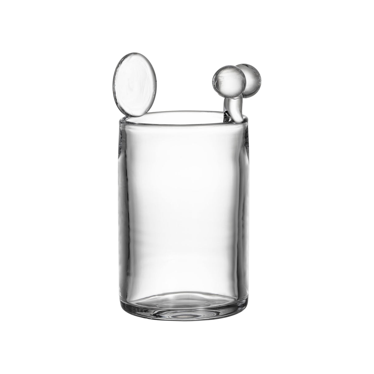 Lumilinna taide-esine 160mm kirkas - Snow Castle glass art 160mm clear