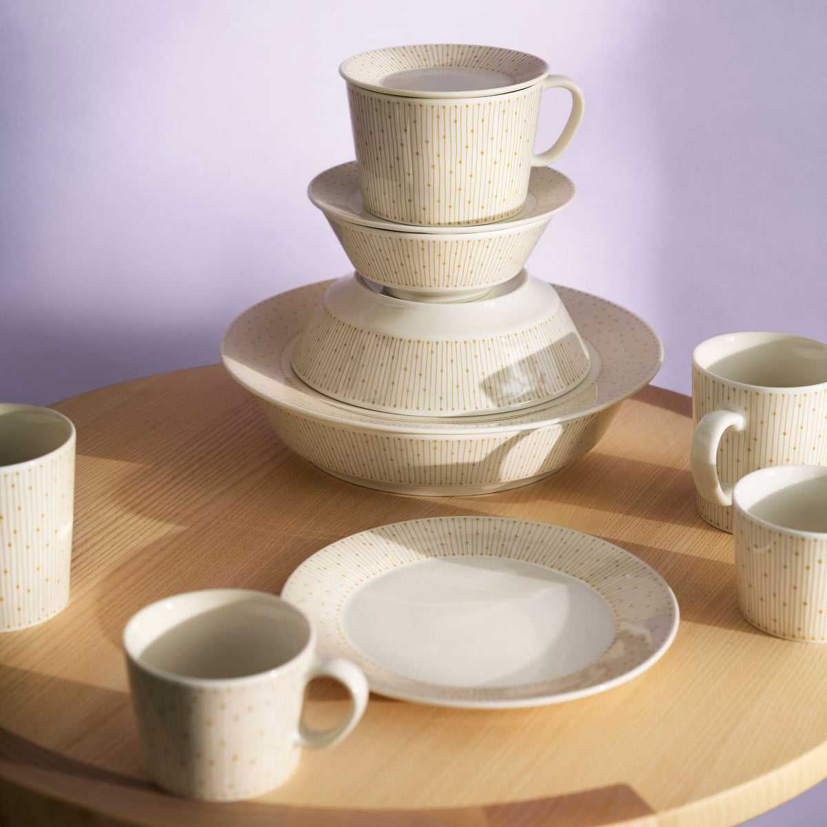 Mainio Sarastus bowl 13cm beige - Mainio bowl 13cm Sarastus beige