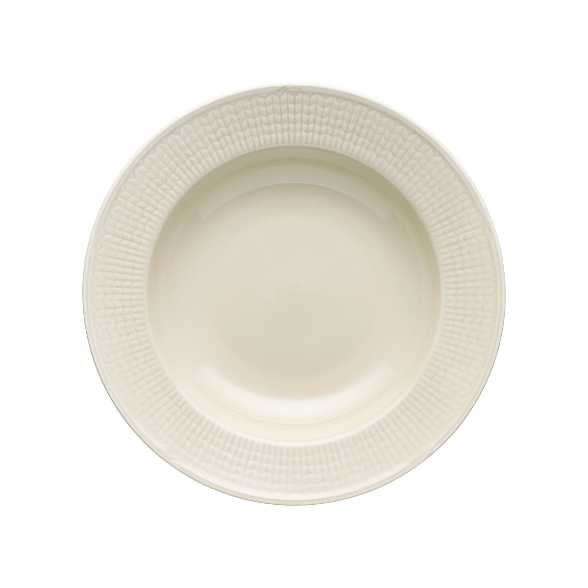 Swedish Grace tallrik djup 25cm havre - SWGR plate deep 25cm oat