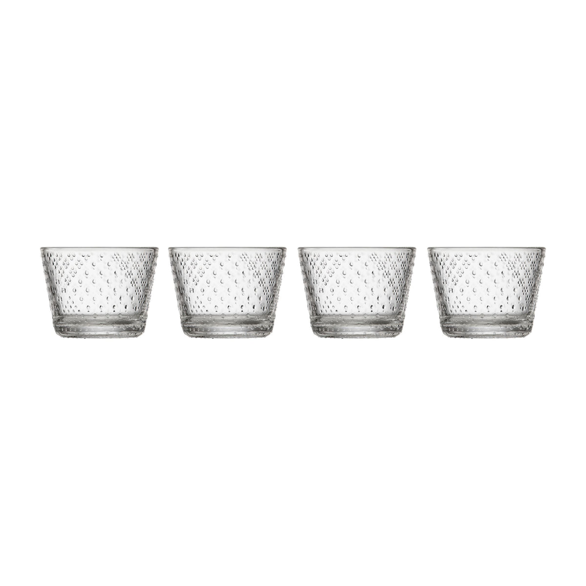 Tundra tumbler 16cl clear 4pc