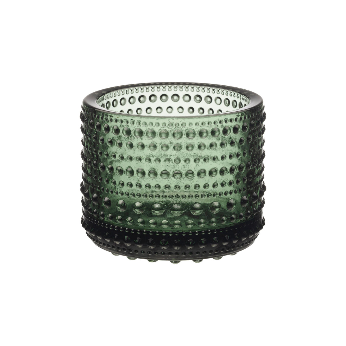 Kastehelmi kynttilälyhty 64mm havunvihreä - Kastehelmi tea.candleholder 64mm p.green