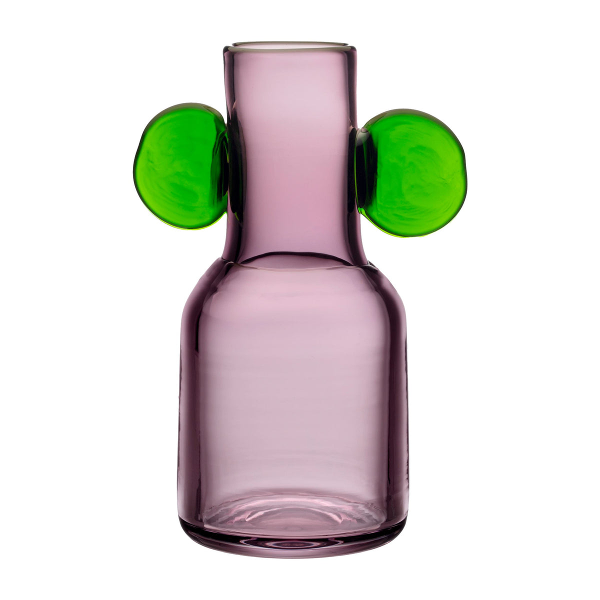 Oiva Toikka Collection kunstvaas 250mm groen-heide - O.Toikka art vase 250mm green-calluna