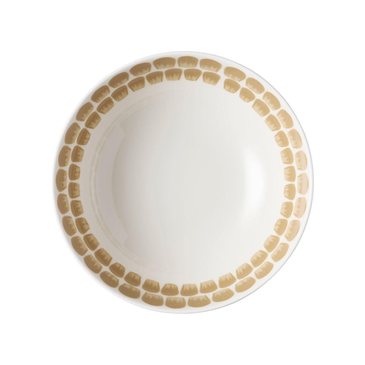 Tuokio deep plate 18cm beige - Tuokio plate deep 18cm beige