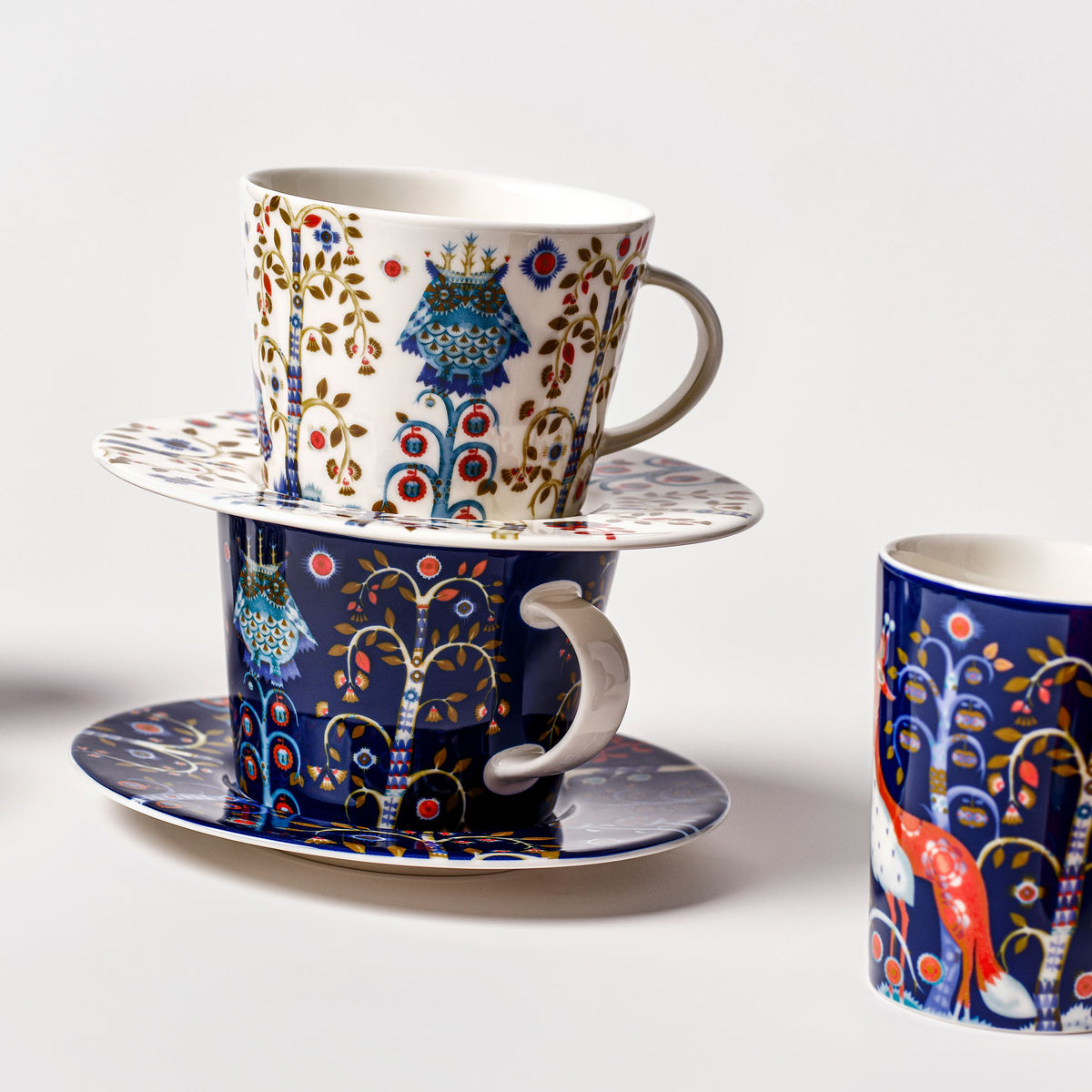 Taika fat 16cm blå - Taika saucer 16cm blue