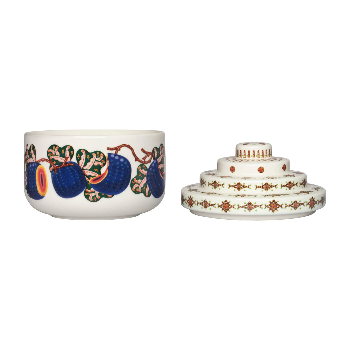 Taika dekoratives Keramikgefäß 145x150mm Sato - Taika decorat ceramic jar 145X150mm Sato