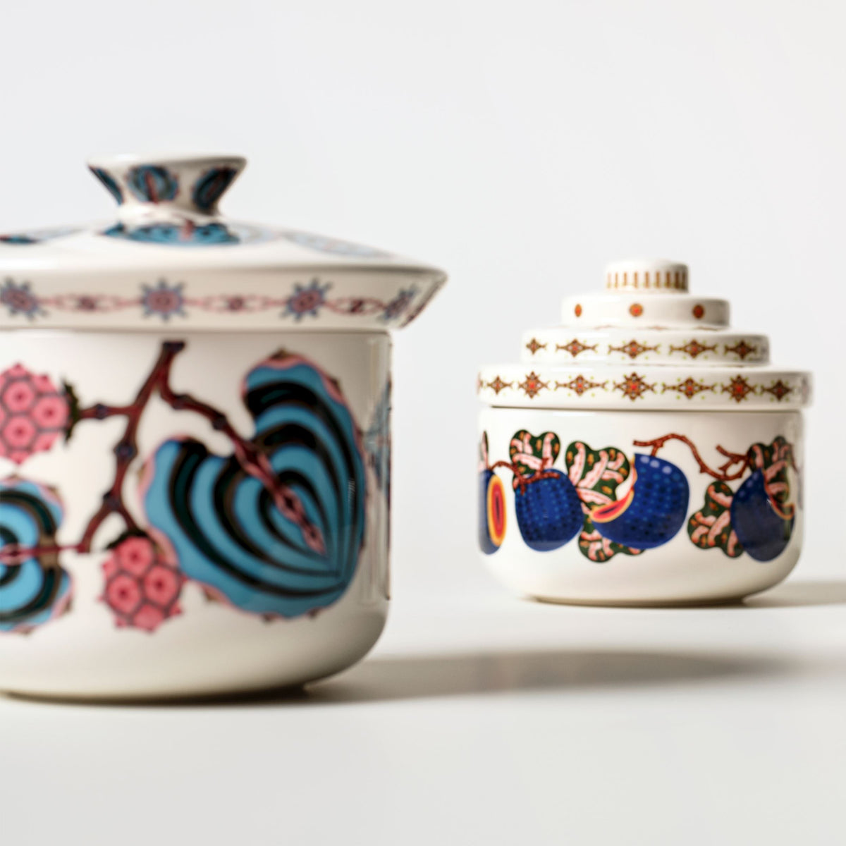 Taika dekoratives Keramikgefäß 145x150mm Sato - Taika decorat ceramic jar 145X150mm Sato