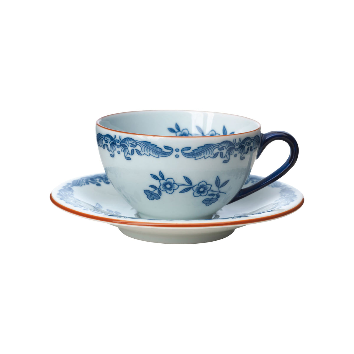 Ostindia kaffekopp 16cl & fat set - Ostindia coffee cup 16cl + saucer set