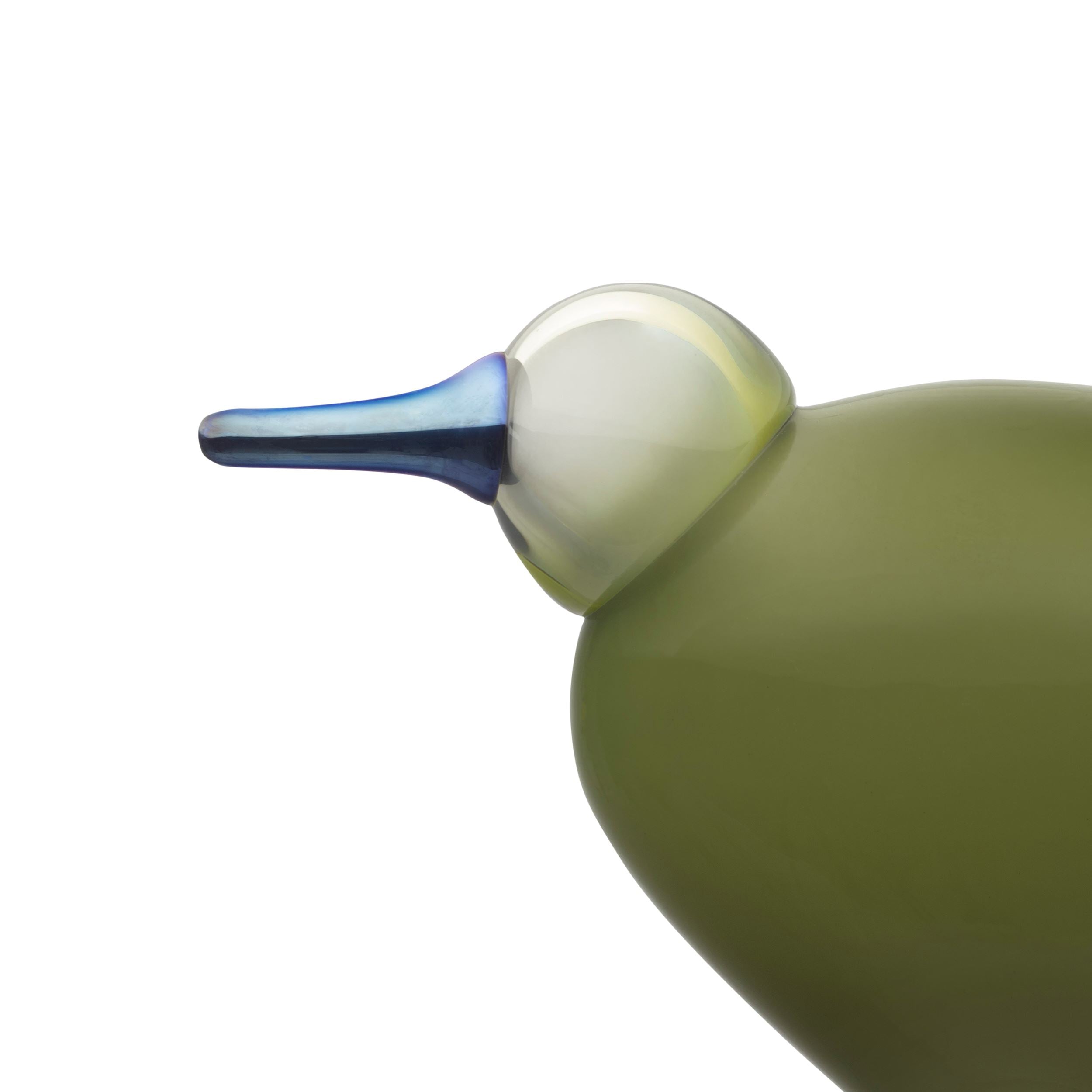 Birds by Toikka Leppäinen 190x165mm moss green | Iittala