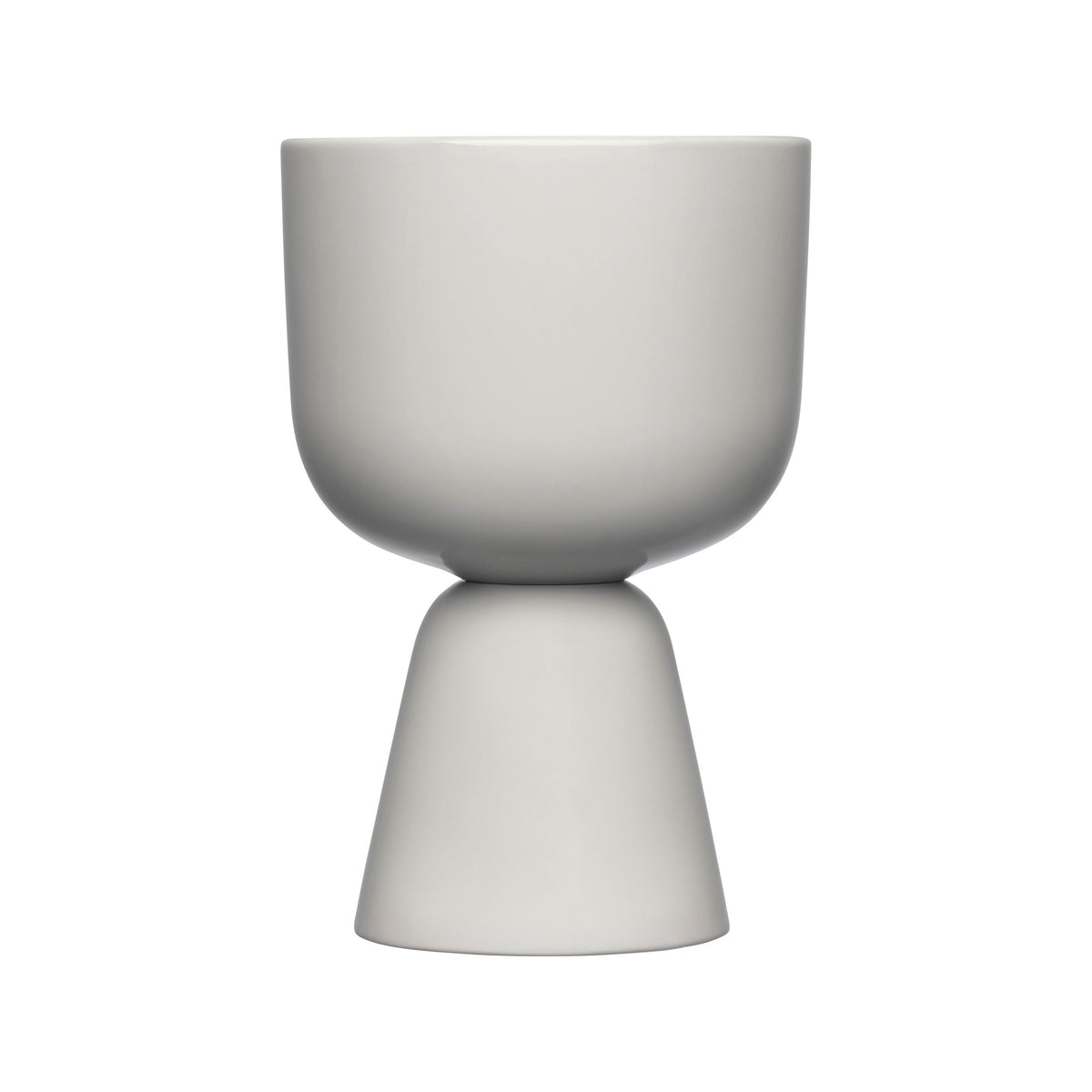 Nappula bloempot 190 x 125 mm lichtgrijs - Nappula plant pot 190x125mm pale grey